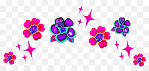 Emoji Emojis Emojisticker Sticker - Floral,Holo Emoji