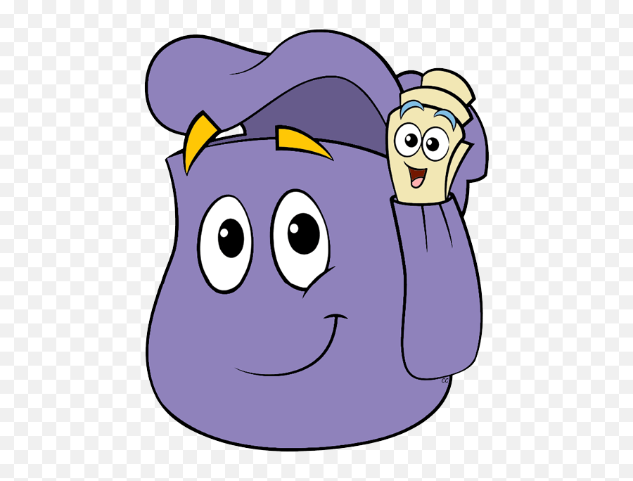 Download Dora Backpack And Map Png Png Image With No - Dora Map Png Emoji,Emoticon Backpack
