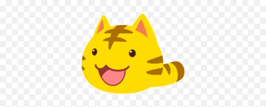 Yellow Kitten Telegram Stickers Emoji,Sweating Discord Emoji