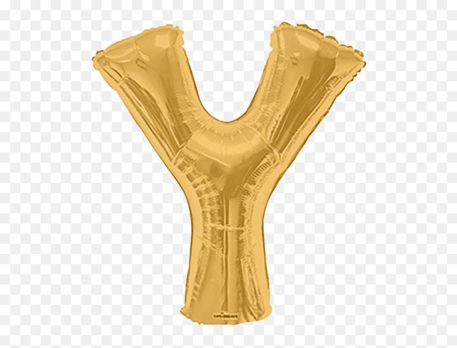 Gold Letter Y 34u2033 Balloon Emoji,Letter Y Emoji