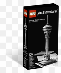 Space Needle Lego Architecture Amazoncom Toy - Needle Png Emoji,Syringe Slack Emoji