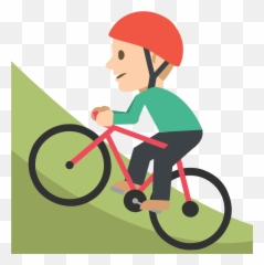 Emojione 1f6b5 - Go Mountain Biking Clipart Emoji,Cyclist Emoji