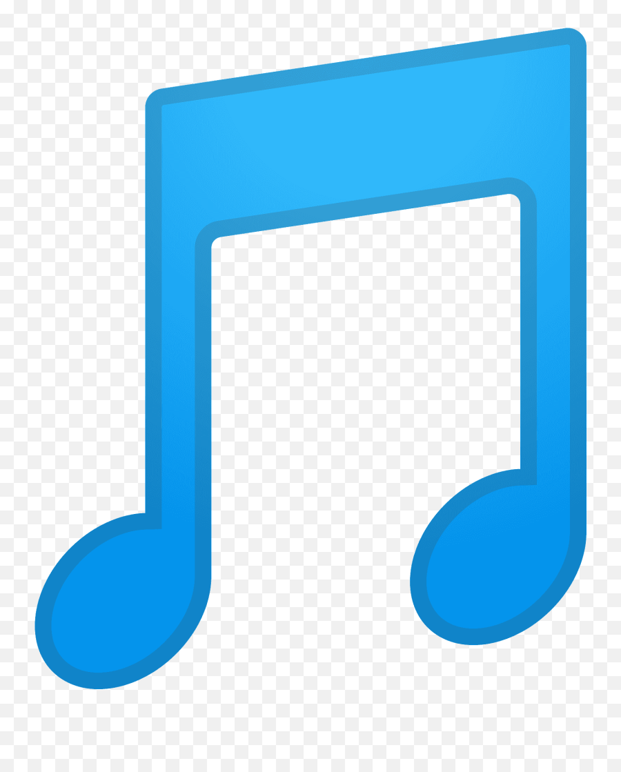 Musical Note Icon Noto - Transparent Blue Music Notes Png Emoji,Music Emoji Png