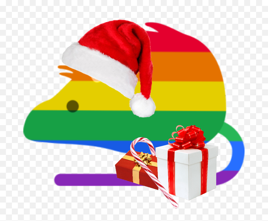 Merry Christmas From Gay Santa Rat - Steve Jobs Santa Claus Emoji,Santa Emoji