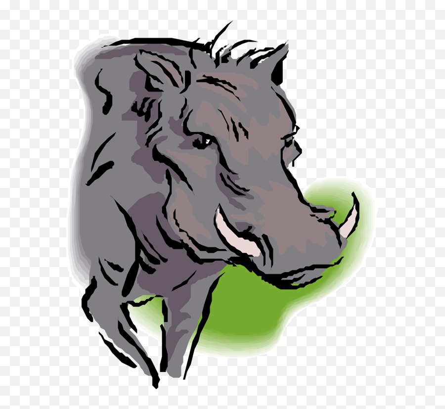 Free A 10 Warthog Silhouette Download - Clip Art Emoji,Warthog Emoji