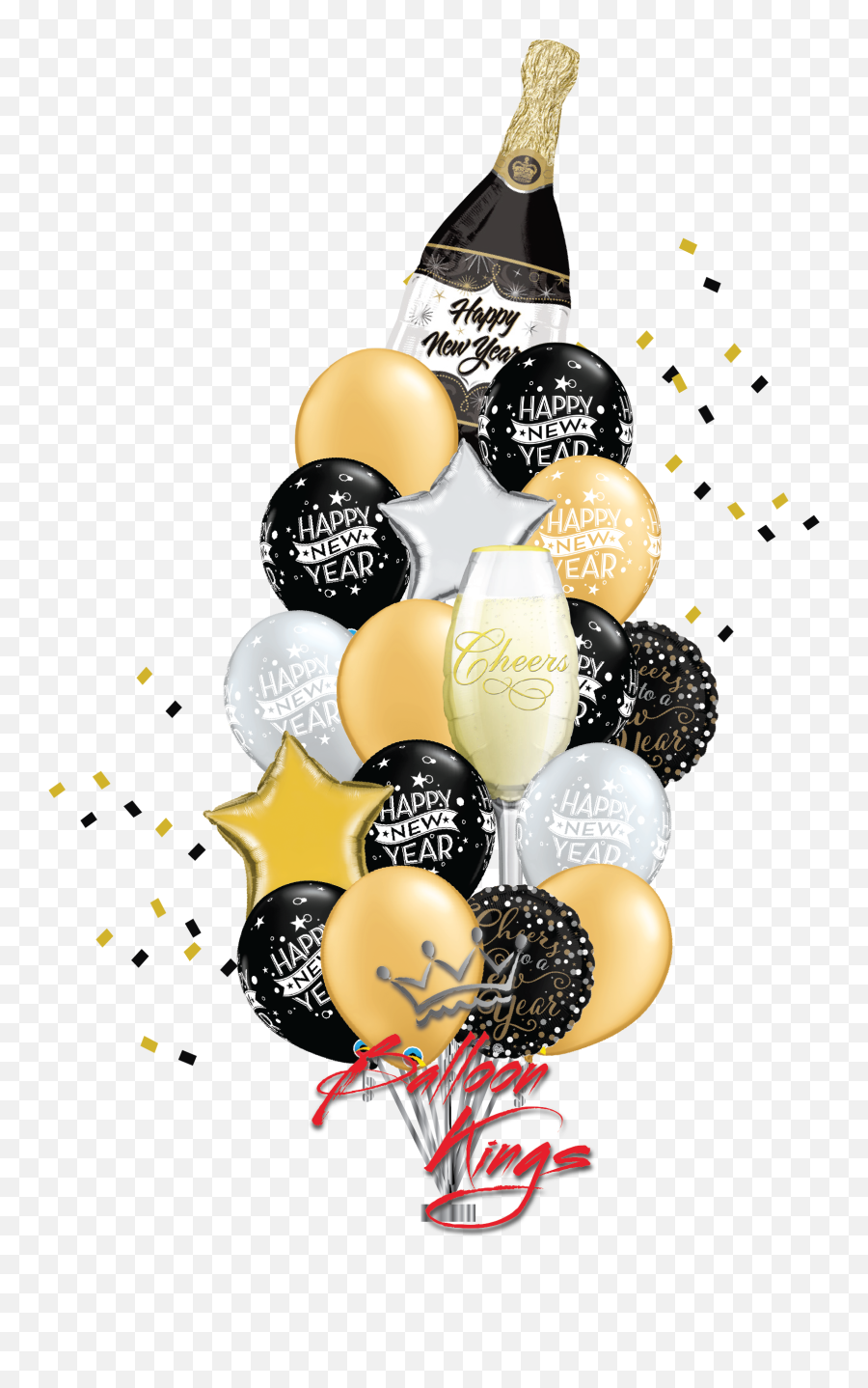 Nye Champagne Cheers Bouquet - Dot Emoji,Champagne Cheers Emoji