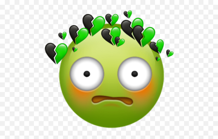 3 - Dot Emoji,Heart Sick Emoji