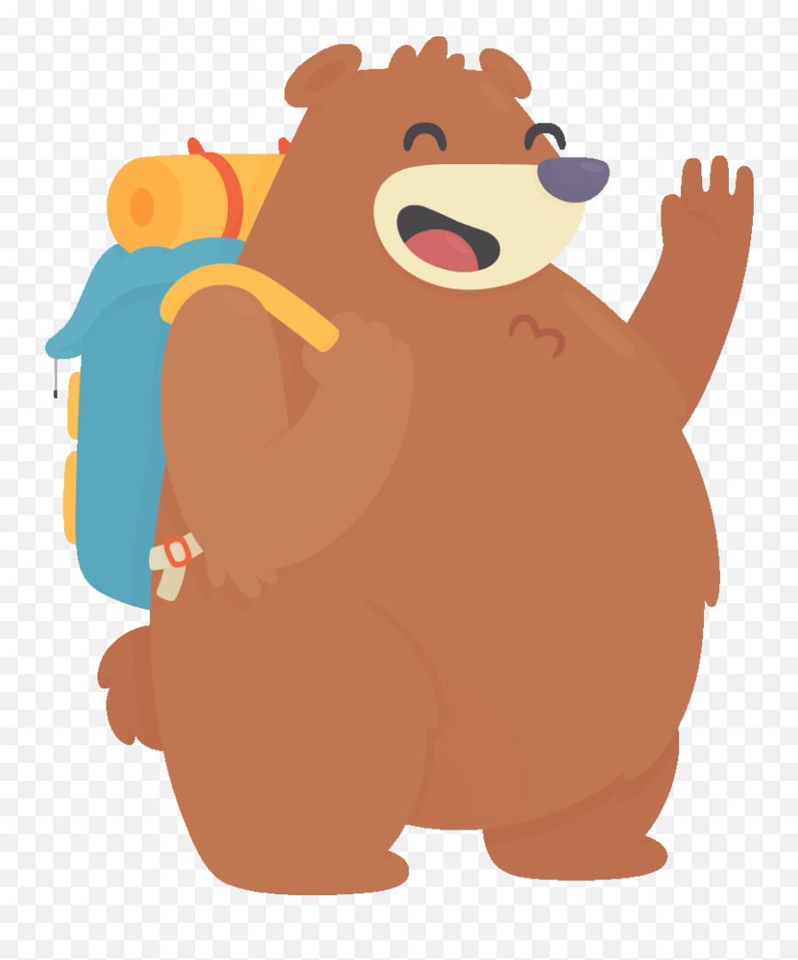 Top Hey Teddy Stickers For Android U0026 Ios Gfycat - Cartoon Bear Waving Hi Emoji,Cute Bear Emoticons