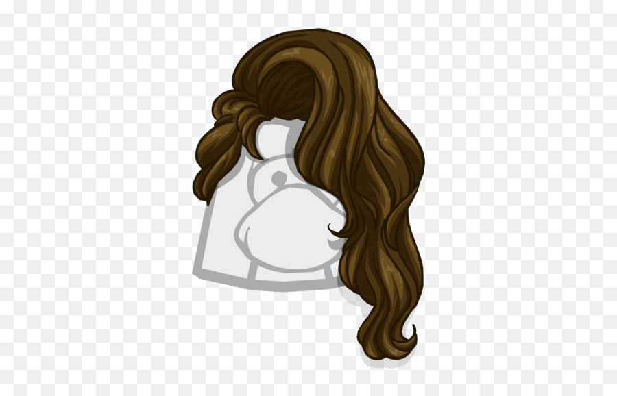 The Glamorous Club Penguin Wiki Fandom - Club Penguin Girl Hair Emoji,Wavy Emoji Hat