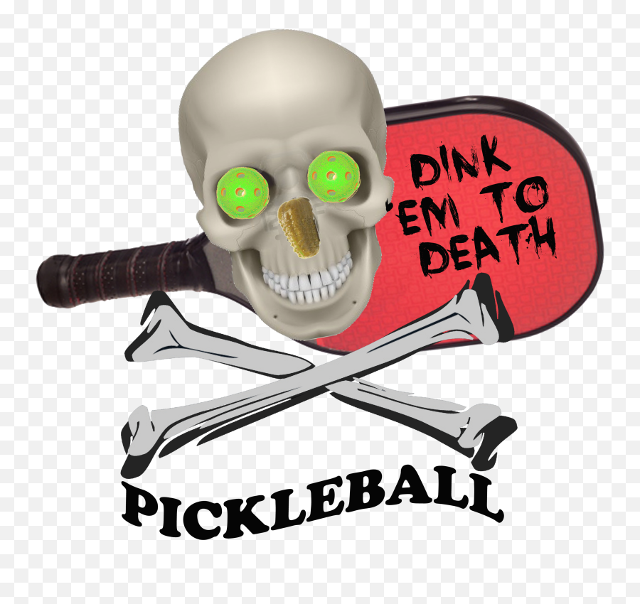 Pin On Pickleball - Pickleball Tattoo Emoji,Skull Swimmer Emoji