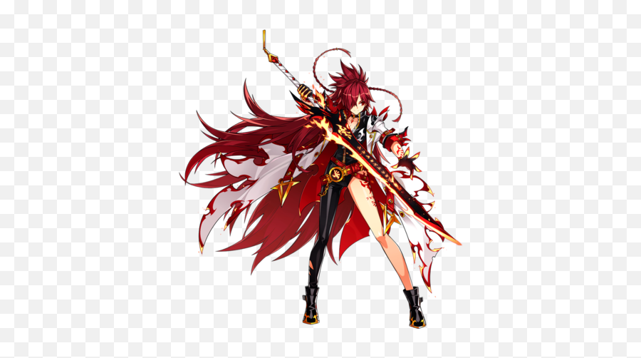 Flame Lord - Elsword Reboot Flame Lord Emoji,Elsword Emotion Commands