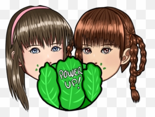 Kuma - Kun On Twitter Jann Leifang Hitomi And Power Up Girly Emoji,Pigtail Emoji