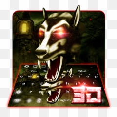 Roar Horror Wolf Keyboard - U200c Google Play Fictional Character Emoji,Fang Emoji