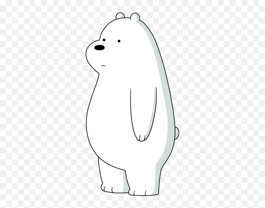 Ice Bear We Bare Bears Wikia Fandom - Ice Bear Draw We Bare Bears Emoji,Emoticon Warna Hitam Di Path