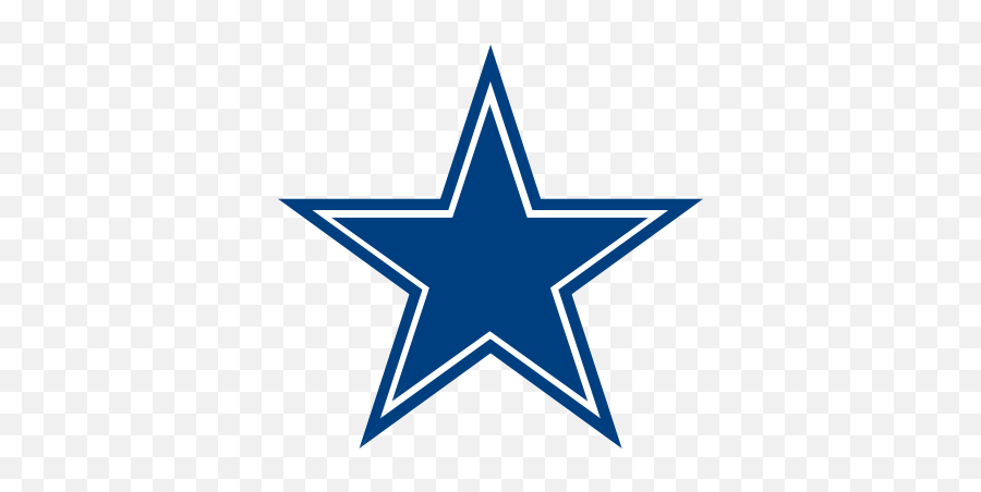 Free Dallas Cowboys Clipart Download - Vector Dallas Cowboys Logo Emoji,Cowboys Star Emoji
