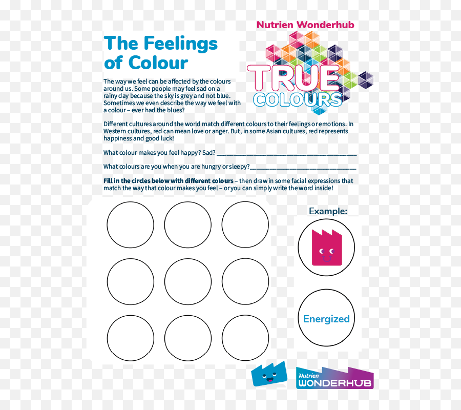 The Feelings Of Colour - Dot Emoji,Examples Of Words With Color Or Words With Emotion