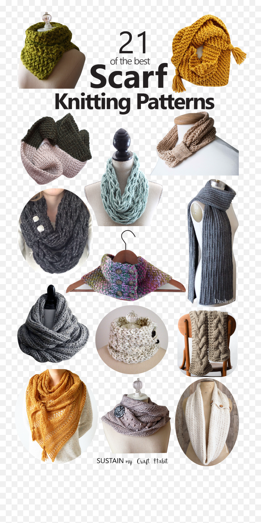 21 Of The Best Scarf Knitting Patterns - Different Styles Of Knitted Scarf Emoji,Knit Your Emotions Journal Shawl