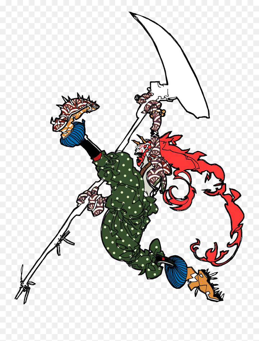 Samurai Vector Bushido Clipart - Full Size Clipart 4107867 Fictional Character Emoji,Flag Alligator Emoji