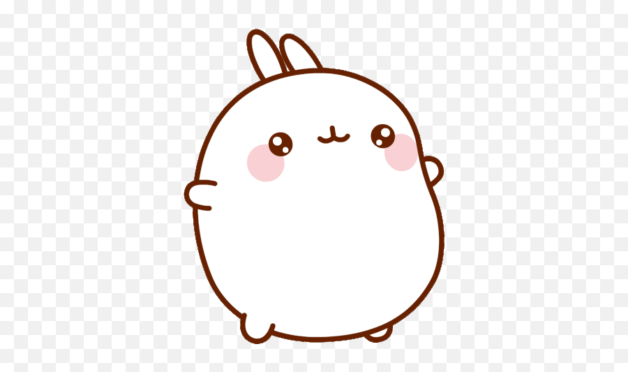 Molang Wave Gif - Novocomtop Fiesta Gif Png Emoji,Tuagom Puffy Bear Emoticon