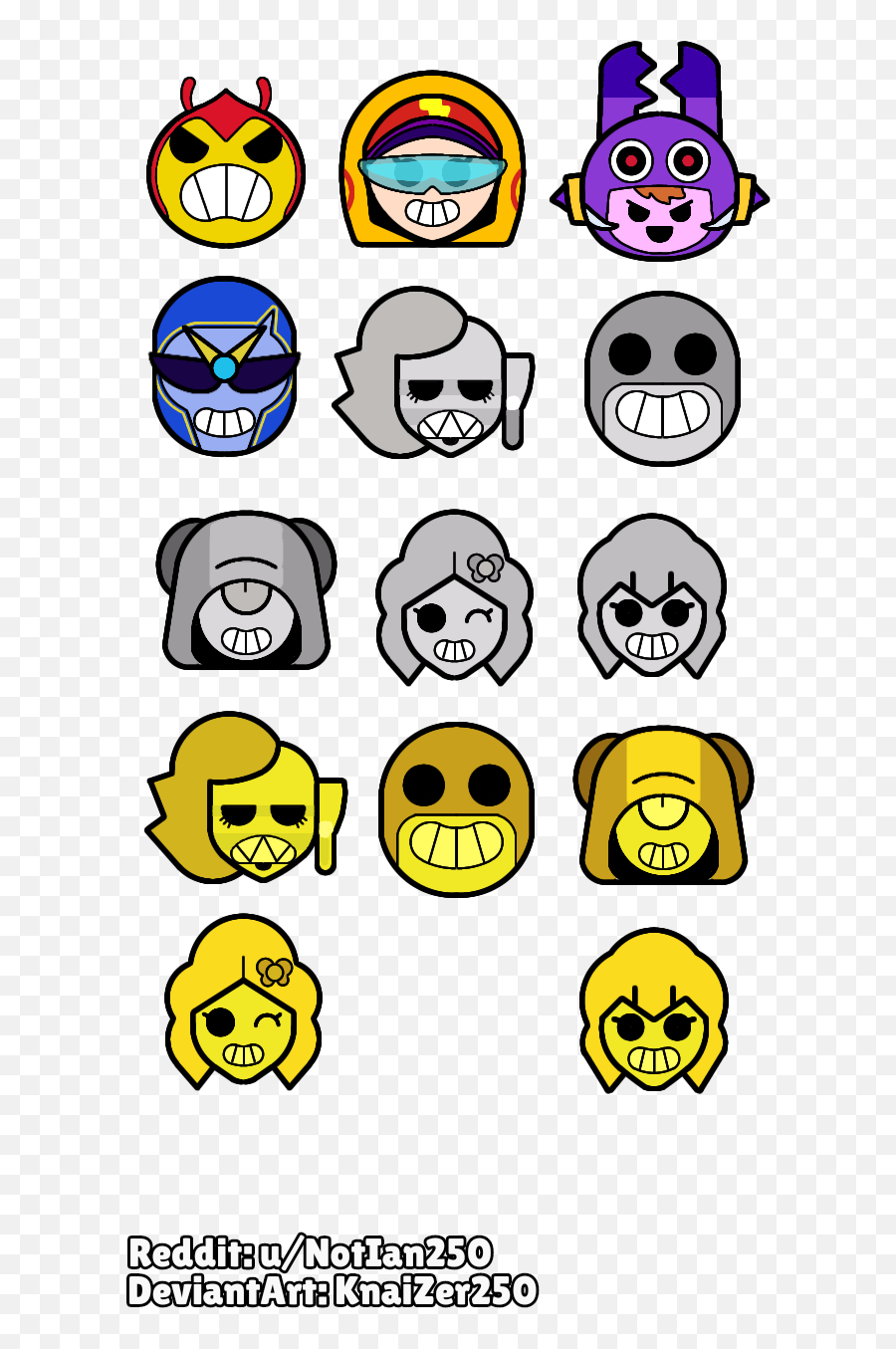 27th June Brawl Talk Skin Pins Brawlstars - Happy Emoji,Gene Simmons Tongue Emoticon