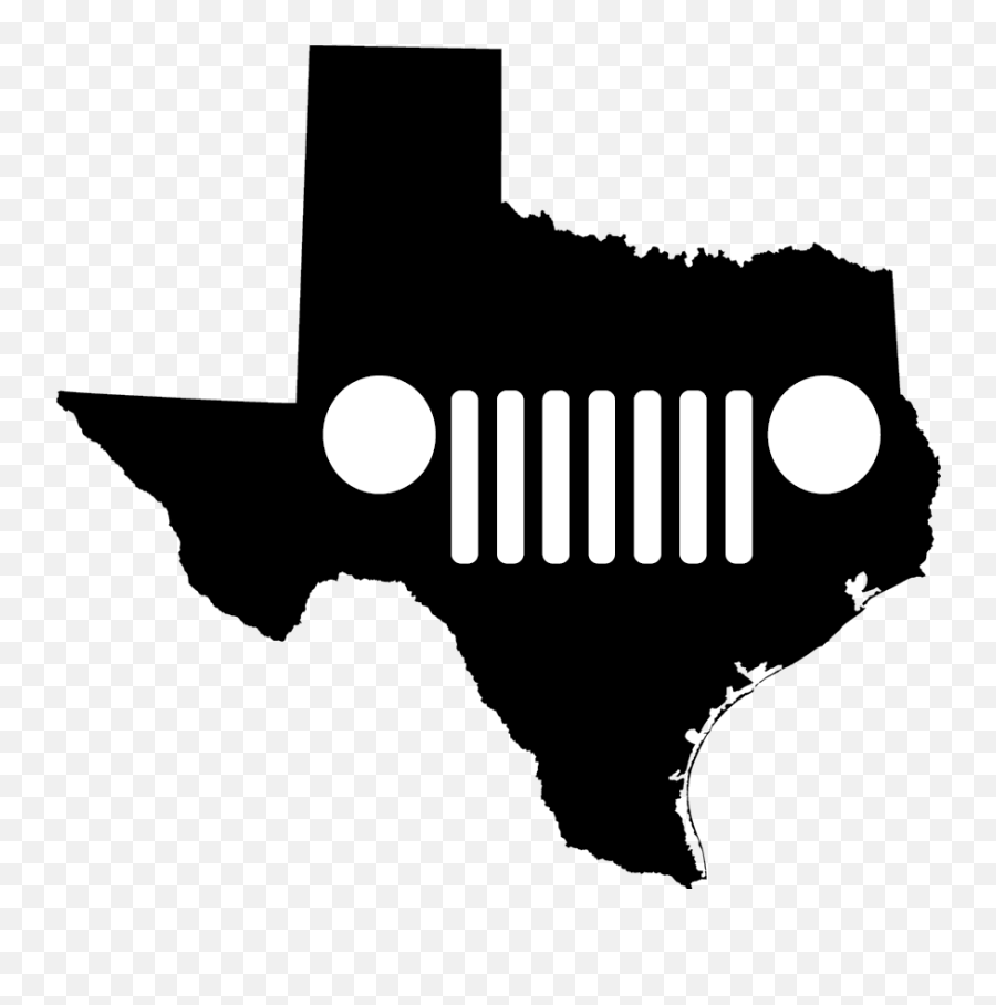 Paper U0026 Party Supplies Paper Texas Jeep Decal - Abilene Texas Emoji,Jeep Wrangler Emojis