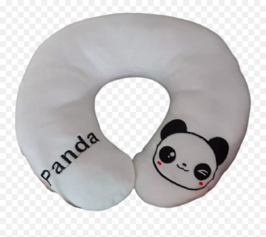 Panda Travel Pillow Birthday Gift Panda - Travel Pillow Emoji,Emoticon Character Plush Accent Pillow