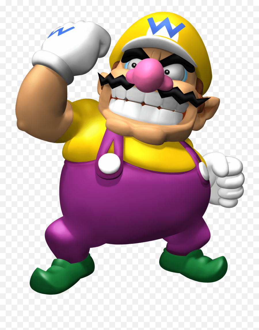 Wario World Artwork - Wario Png Emoji,Wario Flexing Emoticon