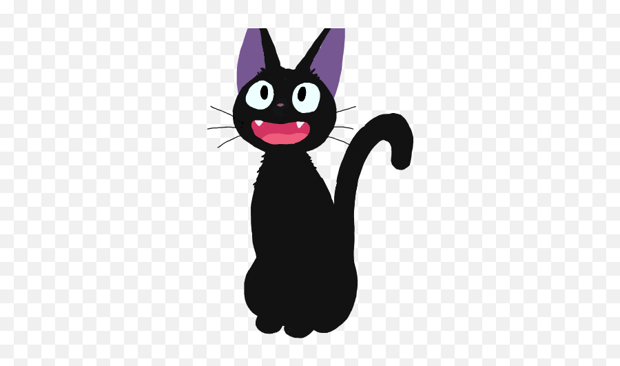 Studioghibli Ghibli Cat Kiki Sticker By Eilynn - Kiki Studio Ghibli Transparent Emoji,Ghibli Emoji Png