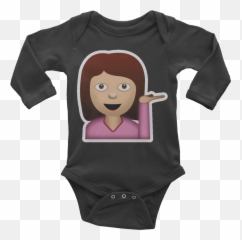 Emoji Baby Long Sleeve One Piece - Infant Bodysuit,Girls Emoji Onesie