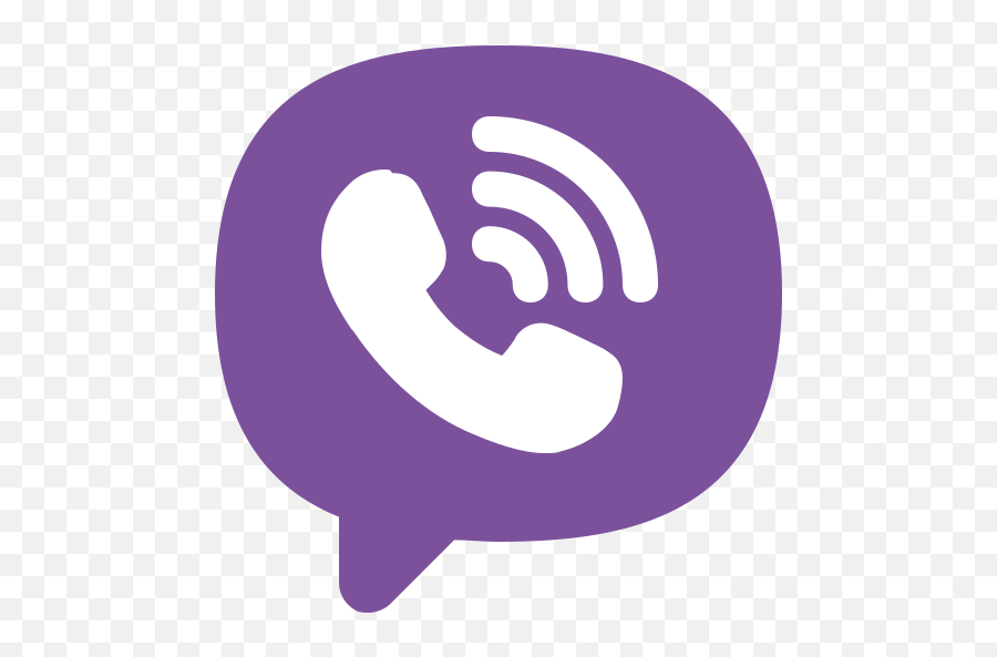 Social Viber Chat Free Icon Of Flat Social - Viber App Icon Png Emoji,Emoticon Viber