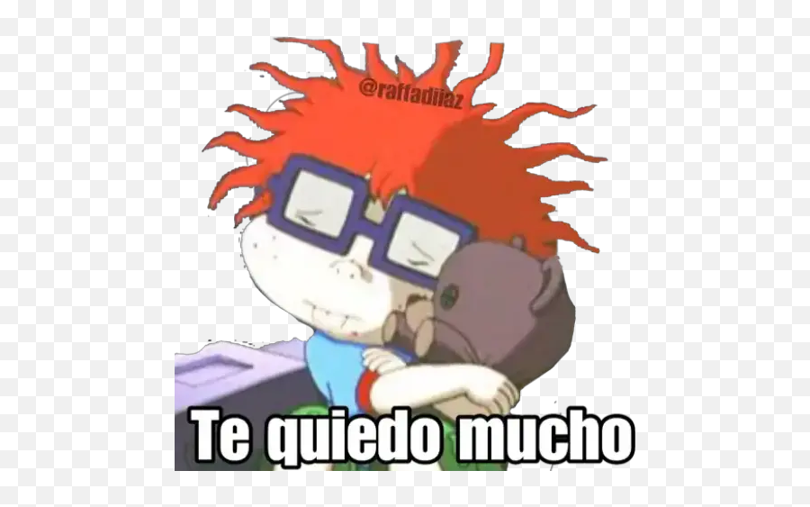 Rugrats Stickers For Whatsapp - Stickers De Carlitos Rugrats Emoji,Cual Es El Emojis De Me Vale Verga