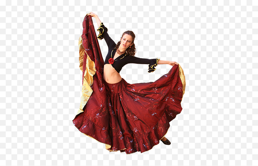 Dancing Formation Elika - Belly Dance Emoji,Flamenco Emotion