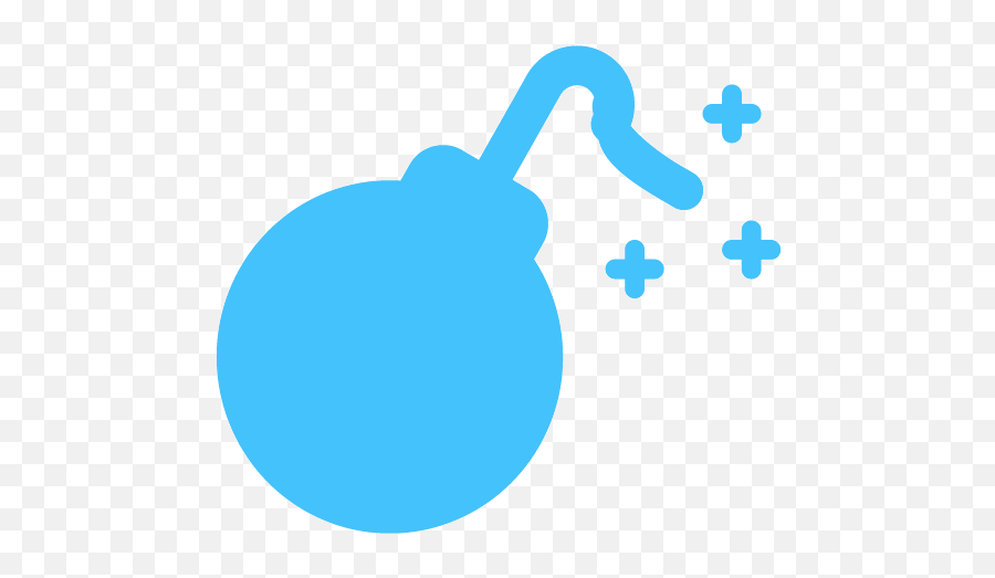 Caribbean Blue Bomb 2 Icon - Bomb Orange Icon Png Emoji,Phone Emoji Bomb