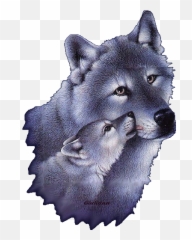 Jst Magical Wolves Frnds Gif - Cute Wolf Gif Transparent Background Emoji,Jacob Wolf Emotions