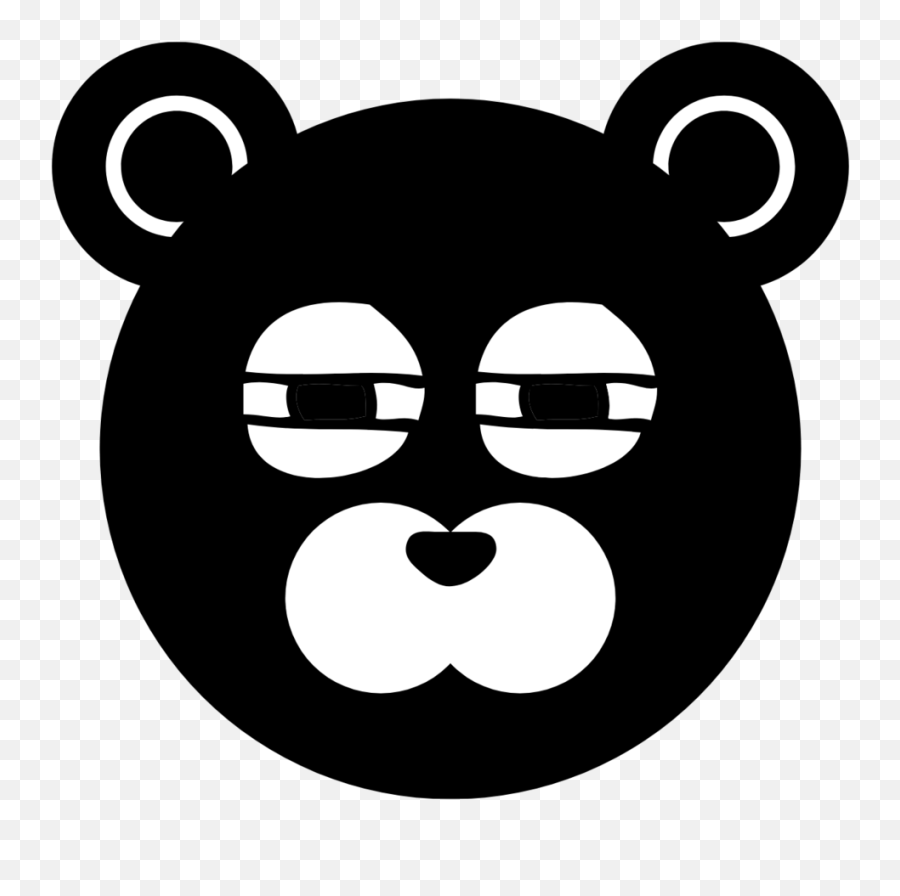 New Releases U2013 Sleepy Bear Essentials - Dot Emoji,Good Sleep Emoticon Black And White