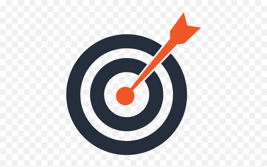 Seo Target Bullseye Marketing Free - Icon Png Transparent Focus Png Emoji,Emoticon Facebook Target Shooting
