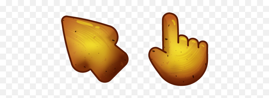 Materials Amber Cursor - Rose Gold Cursor Emoji,Boi Hands Emoji