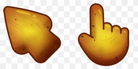 Materials Amber Cursor - Rose Gold Cursor Emoji,Boi Hands Emoji
