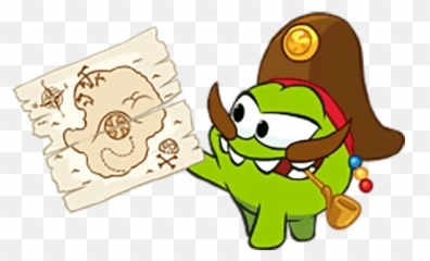 Cut The Rope Stickers - Live Wa Stickers Om Nom Pirate Emoji,Imoji Dead Emoji
