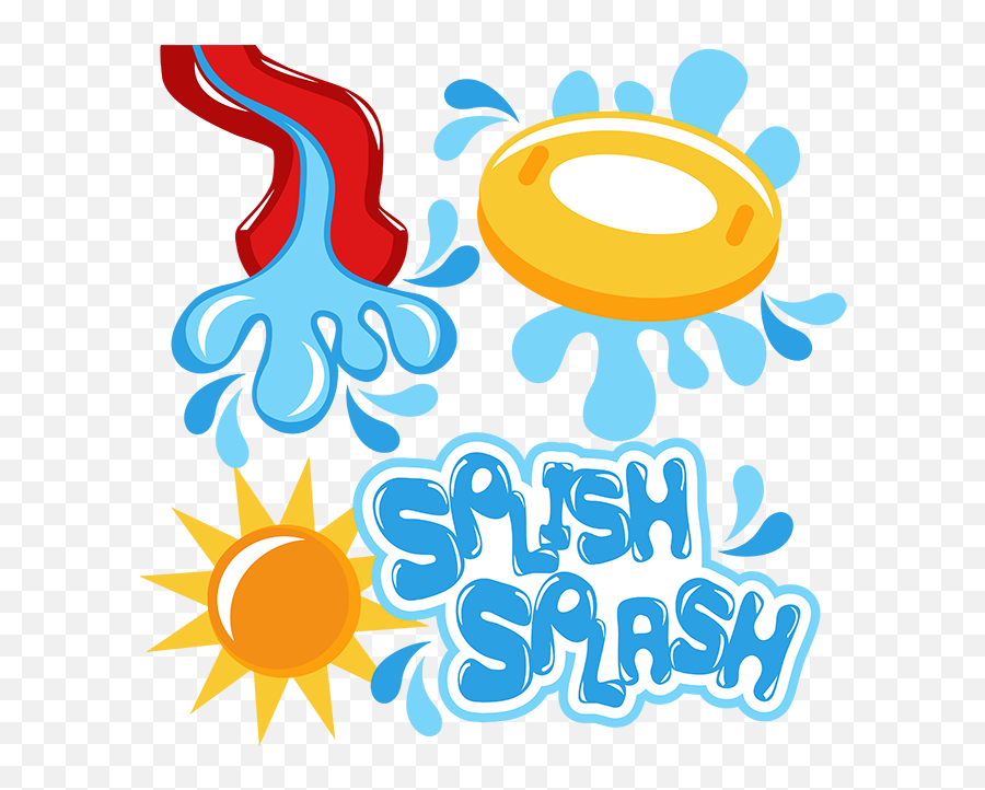Splish Splash Clip Art N2 Free Image Download - Water Play Clip Art Emoji,Preoccupied Emotions Clip Art