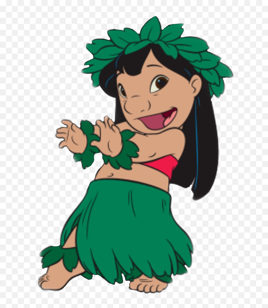 Lilo Sticker By Tfthomps7 - Lilo From Lilo And Stitch Emoji,Hula Girl Emoji