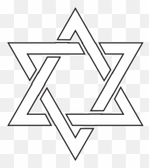 Judaism Symbol Black Background - Clip Art Library Emoji,Black Triangle Emoticon