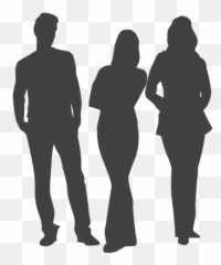 Three People Group Silhouette Transparent Png U0026 Svg Vector Emoji,Black And White Silouette Person Emojis Png