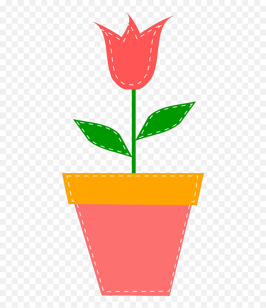 Vector Flower Pot Transparent Image Png Arts Emoji,Free Weed Emojis No Background