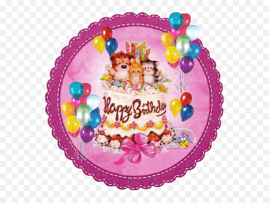 Top Happy Birthday Rabbit Stickers For Android U0026 Ios Gfycat - Animated Cake Happy Birthday Emoji,Birthday Emoticons