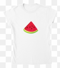 Watermelon Tee Fitted Emoji,Watermelon Emoji