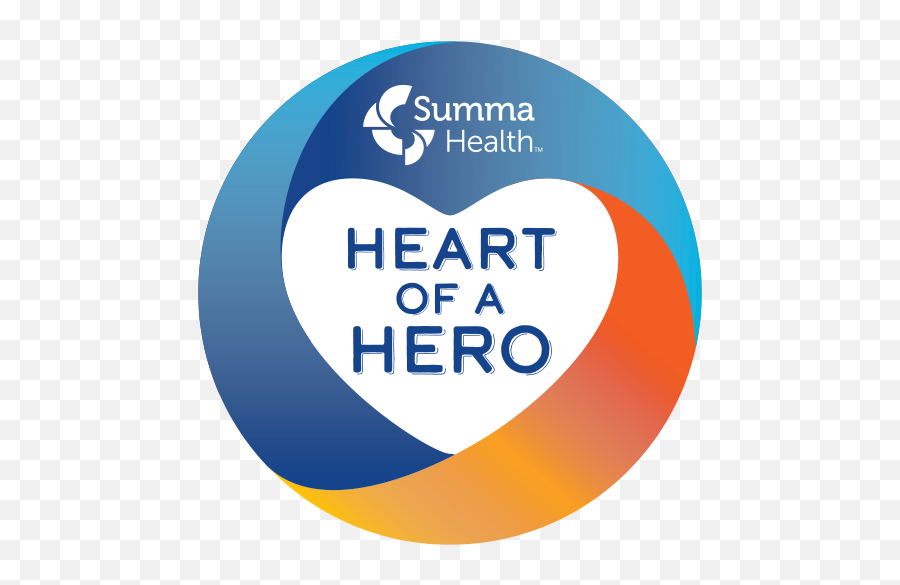 Heart Of A Healthcare Hero Summa Health Emoji,Large Heart Emoji Facebook Messenger Icno