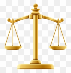 Balance Scale Clipart - Scale Of Justice Png Emoji,Scales Emoji