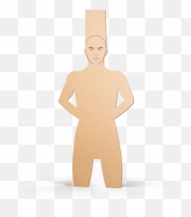 Anatomic Target 34 1900mm - Odin Target Emoji,Emoji Chest