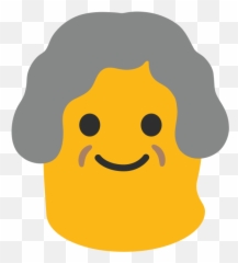 Older Woman - Emoji,Grandma Emoji